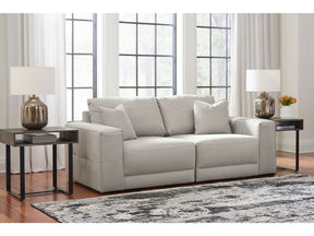 Next-Gen Gaucho Gray 2-Piece Sectional Loveseat (Online Special Price) - Ornate Home
