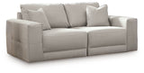 Next-Gen Gaucho Gray 2-Piece Sectional Loveseat (Online Special Price) - Ornate Home