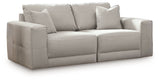 Next-Gen Gaucho Gray 2-Piece Sectional Loveseat - Ornate Home