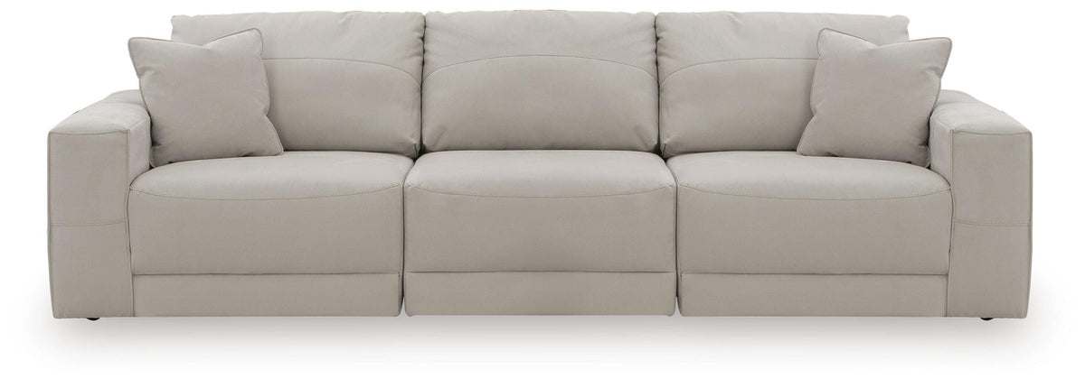 Next-Gen Gaucho Gray 3-Piece Sectional Sofa - Ornate Home