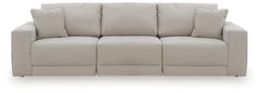 Next-Gen Gaucho Gray 3-Piece Sectional Sofa - Ornate Home