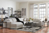 Next-Gen Gaucho Gray 6-Piece LAF Chaise Sectional (Online Special Price) - Ornate Home