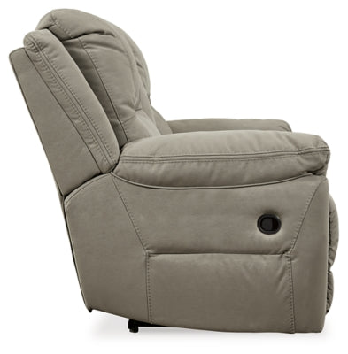Next-Gen Gaucho Putty Power Reclining Sofa and Loveseat (Online Special Price) - Ornate Home