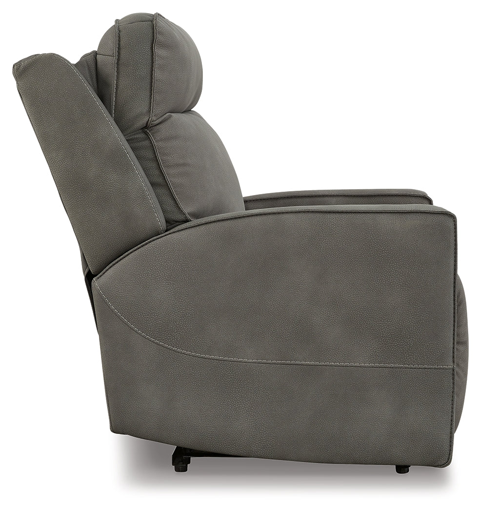 Next-Gen Slate Durapella Power Recliner - Ornate Home