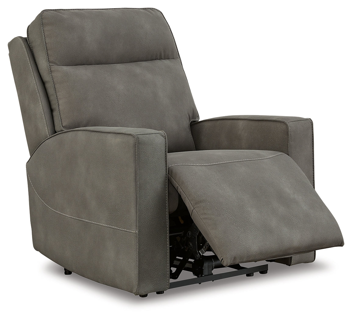 Next-Gen Slate Durapella Power Recliner - Ornate Home