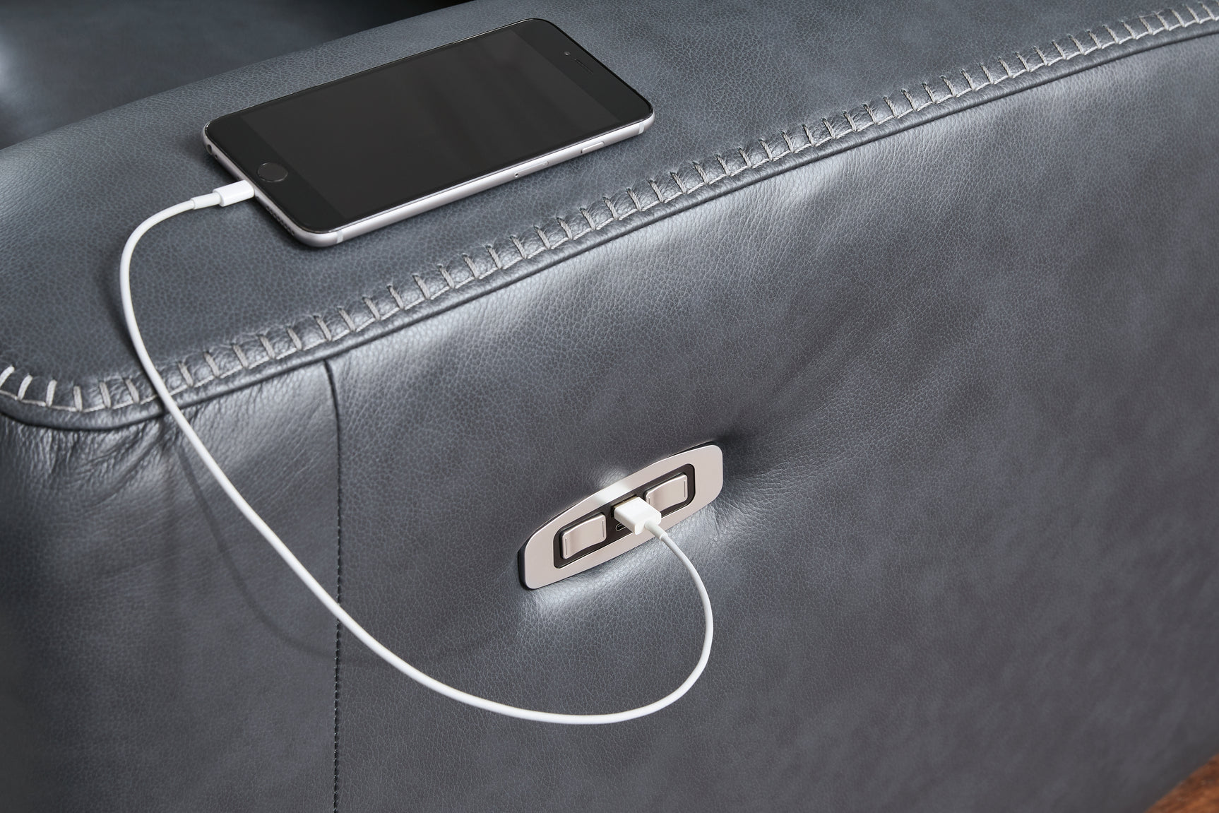 Next Move Admiral PWR REC Loveseat/CON/ADJ HDRST - Ornate Home