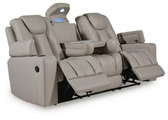 Next Move Coin Reclining Sofa with Drop Down Table - Ornate Home