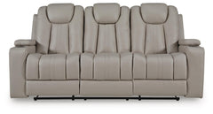 Next Move Coin Reclining Sofa with Drop Down Table - Ornate Home