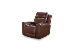 Momentum Moves Mahogany PWR Recliner/ADJ Headrest - Ornate Home