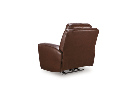 Next Move Mahogany PWR Recliner/ADJ Headrest - Ornate Home