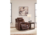 Next Move Mahogany PWR Recliner/ADJ Headrest - Ornate Home