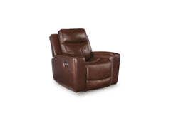 Momentum Moves Mahogany PWR Recliner/ADJ Headrest - Ornate Home