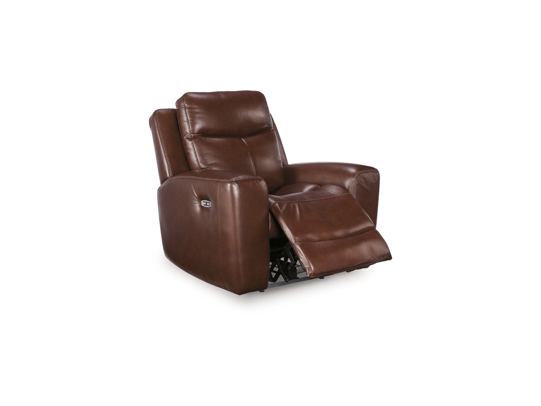 Next Move Mahogany PWR Recliner/ADJ Headrest - Ornate Home