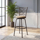 Nexus Brown 3-Piece Pack Convertible Swivel Counter/Pub Height Chair - Ornate Home