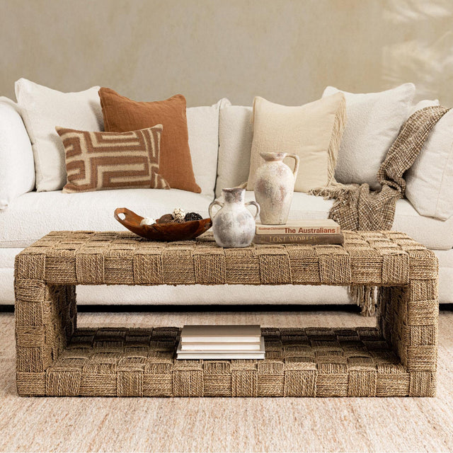 Neyla Natural Coffee Table - Ornate Home