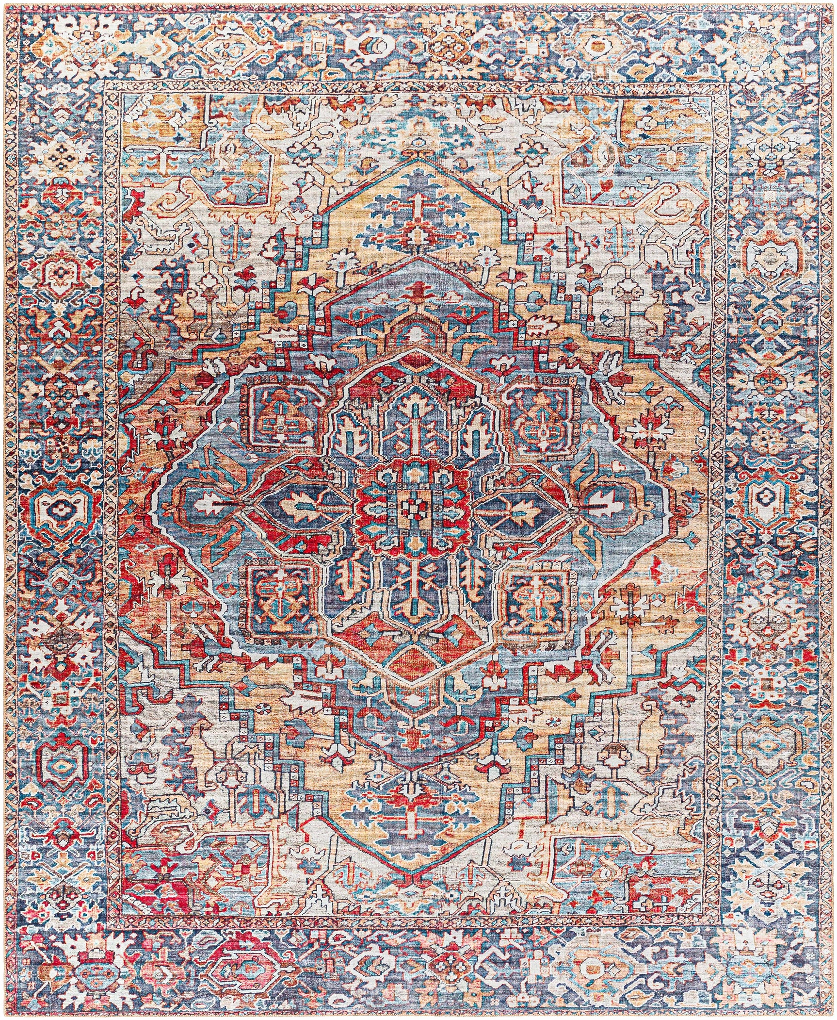 Neyland Iris Area Rug 2358 - Ornate Home