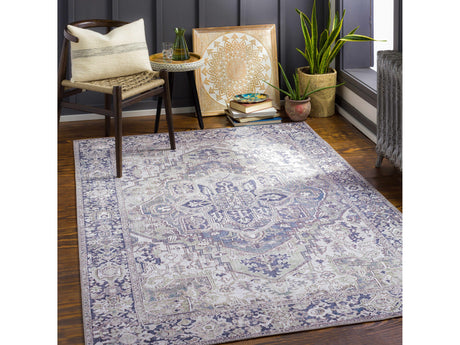 Neyland Iris Gray Area Rug 2359 - Ornate Home