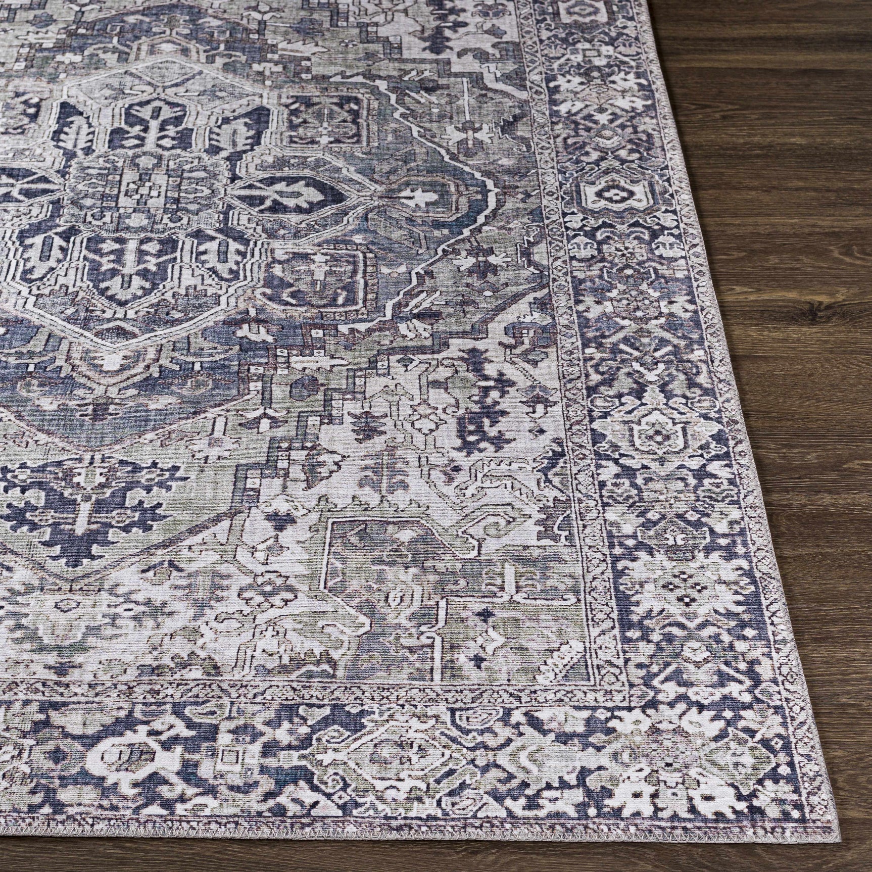 Neyland Iris Gray Area Rug 2359 - Ornate Home