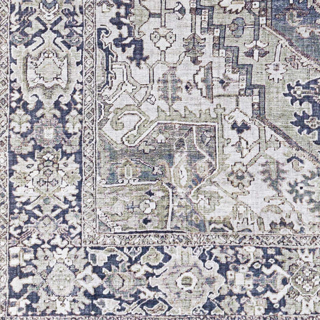 Neyland Iris Gray Area Rug 2359 - Ornate Home