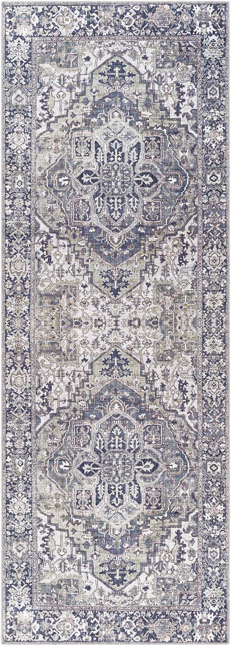 Neyland Iris Gray Area Rug 2359 - Ornate Home