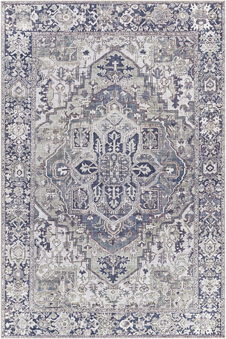 Neyland Iris Gray Area Rug 2359 - Ornate Home