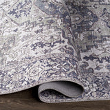 Neyland Iris Gray Area Rug 2359 - Ornate Home