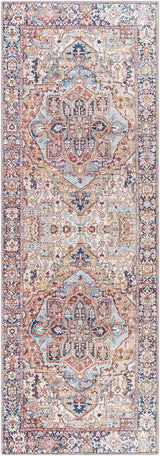 Neyland Iris Olive & Brown Area Rug 2360 - Ornate Home