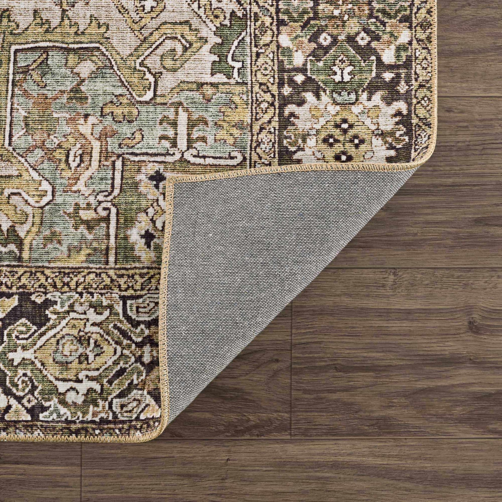 Neyland Sage Green Area Rug - Ornate Home