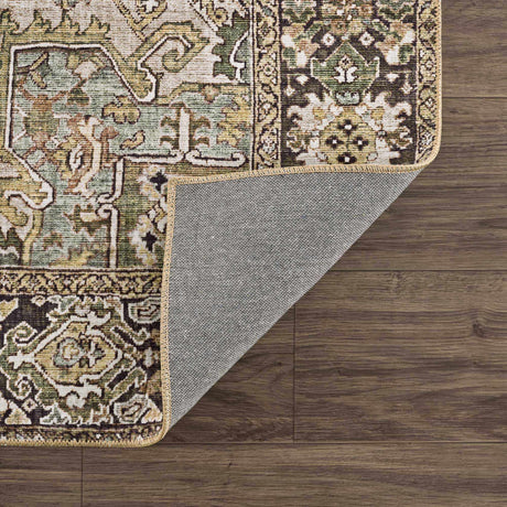 Neyland Sage Green Area Rug - Ornate Home