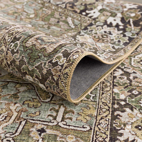 Neyland Sage Green Area Rug - Ornate Home