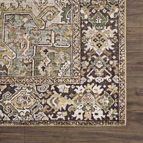 Neyland Sage Green Area Rug - Ornate Home