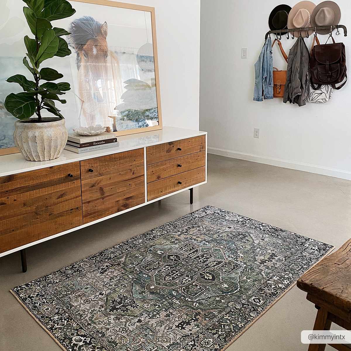 Neyland Sage Green Area Rug - Ornate Home