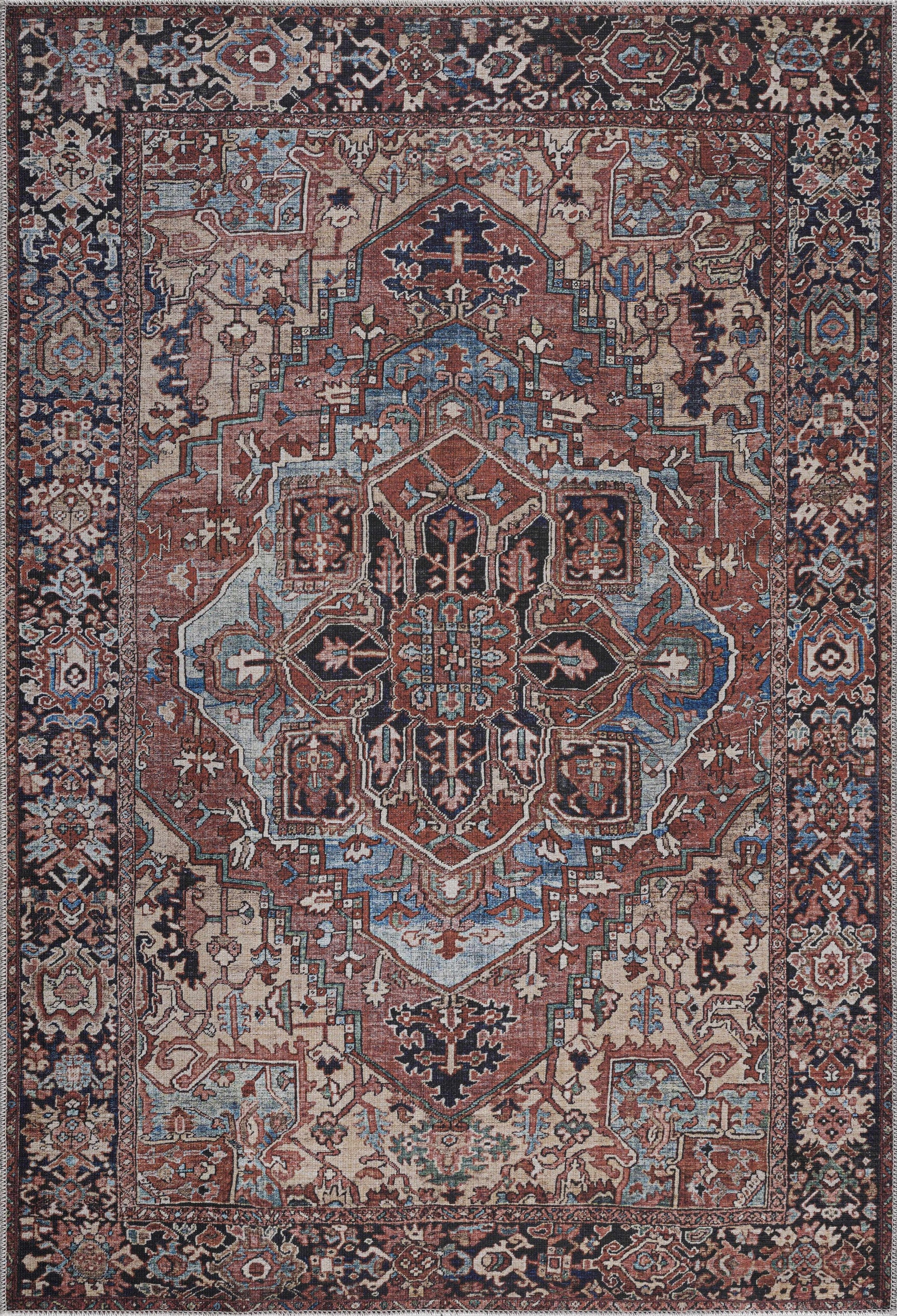 Neyland Washable Area Rug - Ornate Home