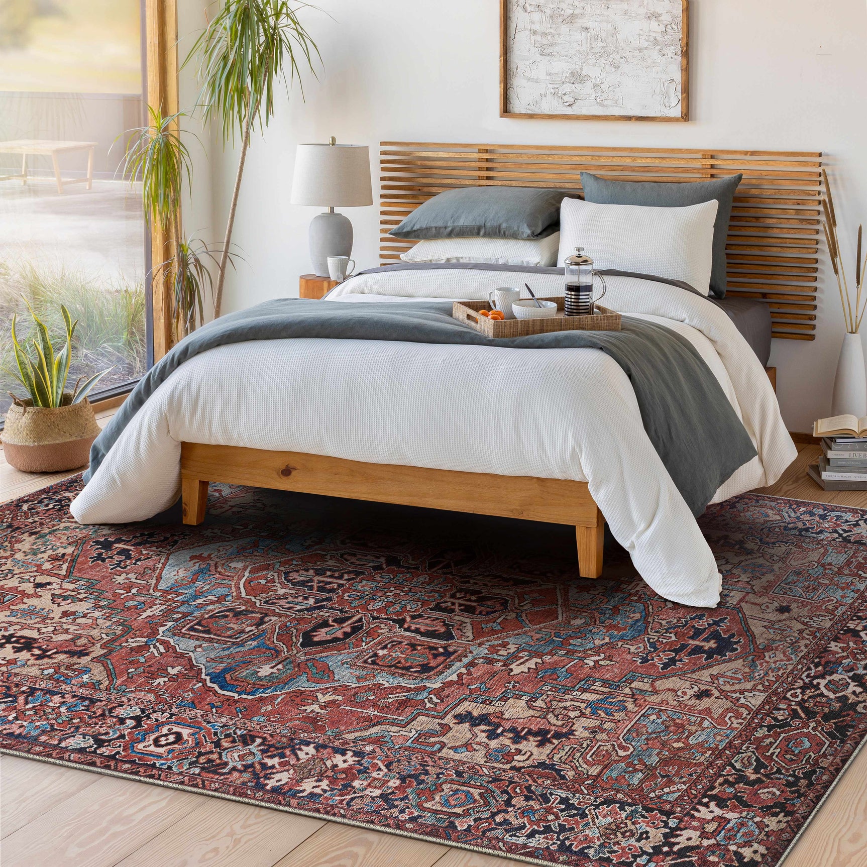 Neyland Washable Area Rug - Ornate Home
