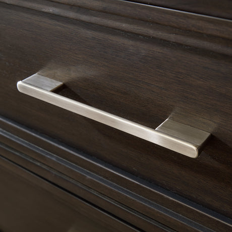 Neymorton Dark Grayish Brown Chest of Drawers - Ornate Home