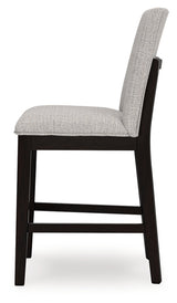 Neymorton Dark Grayish Brown Counter Height Dining Table and 4 Barstools (Online Special Price) - Ornate Home