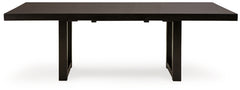 Neymorton Dark Grayish Brown Dining Table w/4 Chairs - Ornate Home
