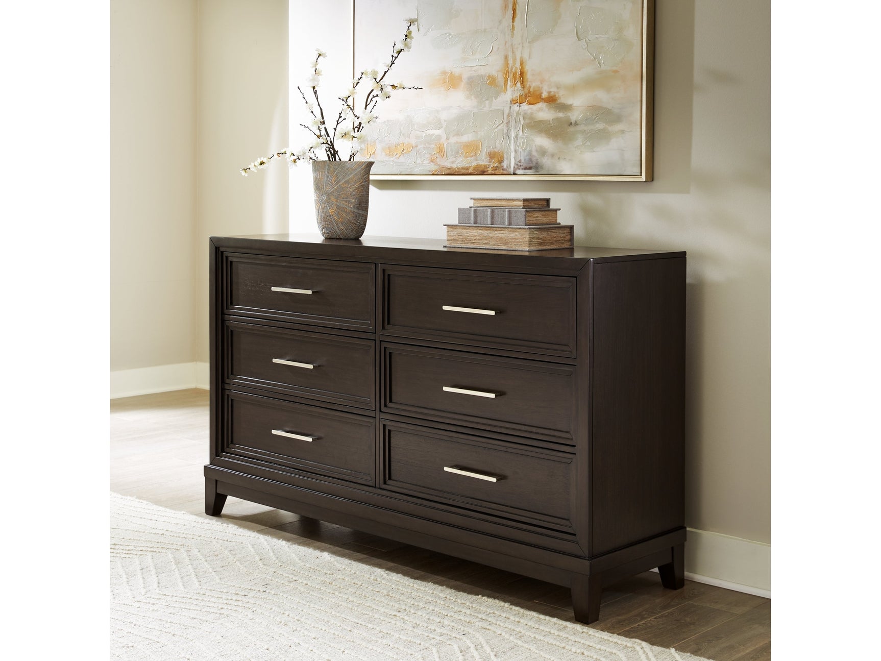 Neymorton Dark Grayish Brown Dresser (Online Special Price) - Ornate Home