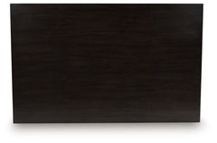 Neymorton Dark Grayish Brown Rectangular Dining Room Counter Table - Ornate Home