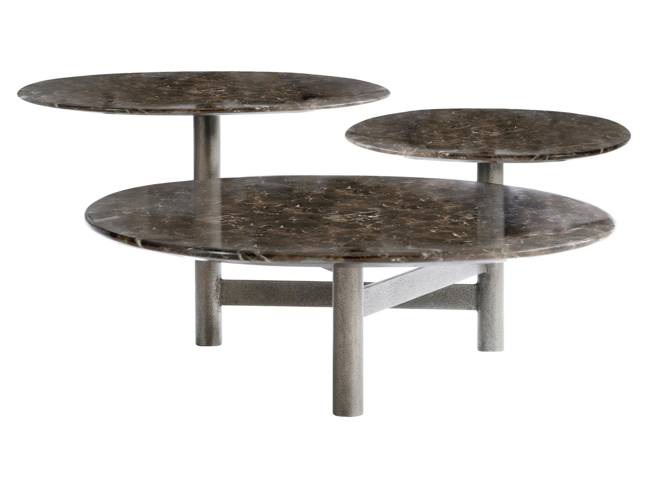 Nez Graphite Cocktail Table - Ornate Home