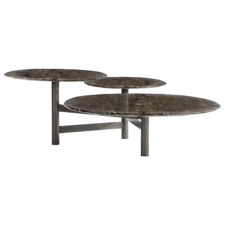 Nez Graphite Cocktail Table - Ornate Home