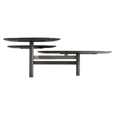 Nez Graphite Cocktail Table - Ornate Home