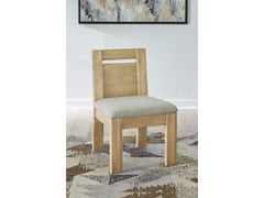 Nia Lioness/Hyena Chenille Upholstered Dining Chair (Set of 2) - Ornate Home