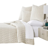 Niagara Sand Quilt Set - Ornate Home
