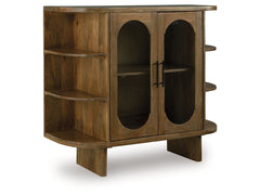 Niall Light Brown Accent Cabinet - Ornate Home
