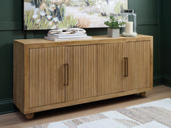Niam Light Antique Beige Accent Cabinet - Ornate Home