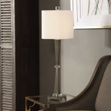 Niccolai Antiqued Nickel Lamp - Ornate Home