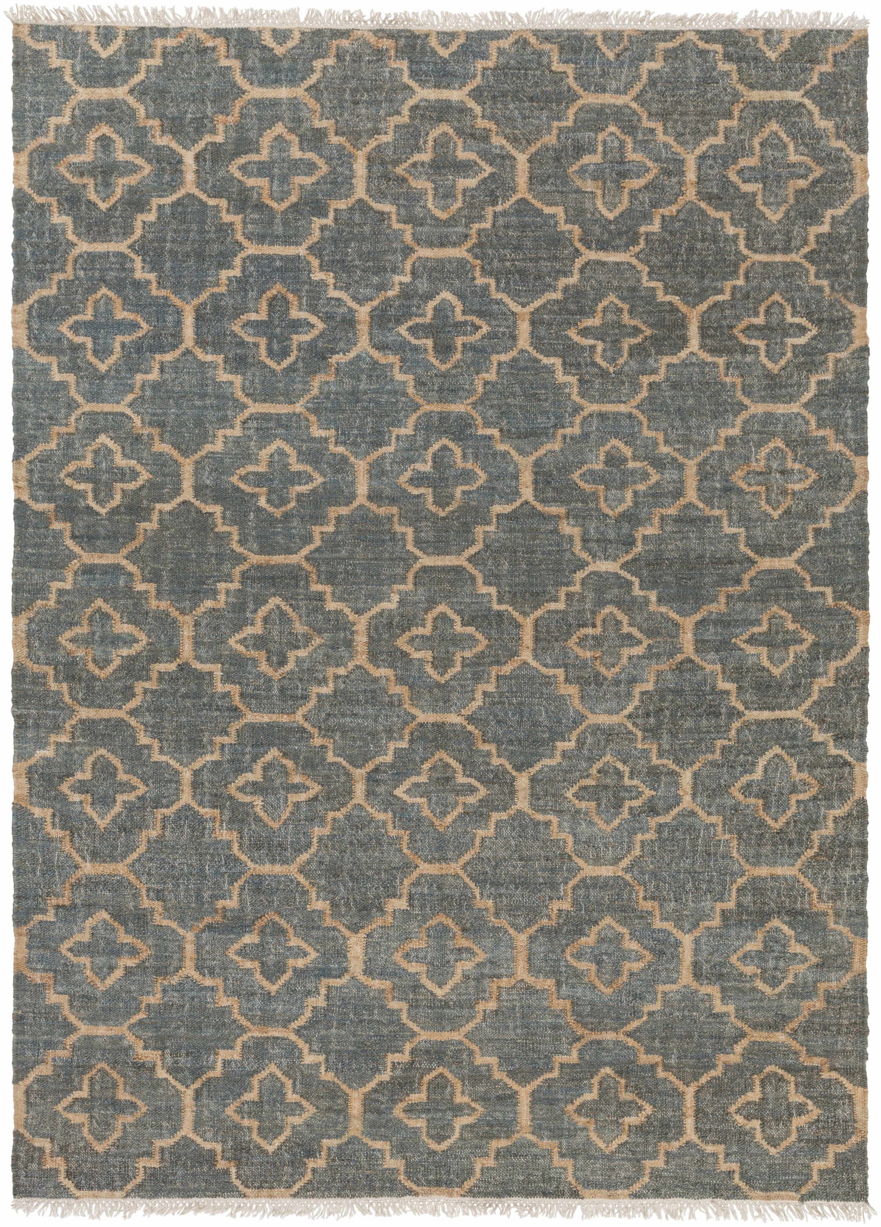 Niceville Handcrafted Fringed Jute Carpet - Clearance - Ornate Home
