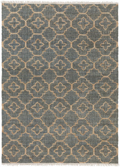 Niceville Handcrafted Fringed Jute Carpet - Clearance - Ornate Home