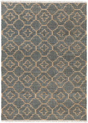 Niceville Handcrafted Fringed Jute Carpet - Clearance - Ornate Home